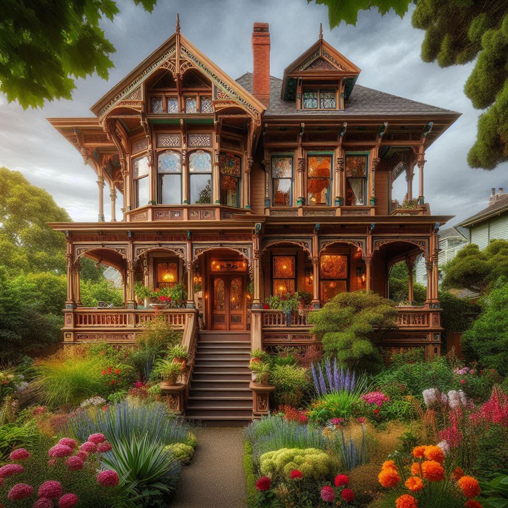 Eastlake Victorian ornamentation Style Home — Moescape