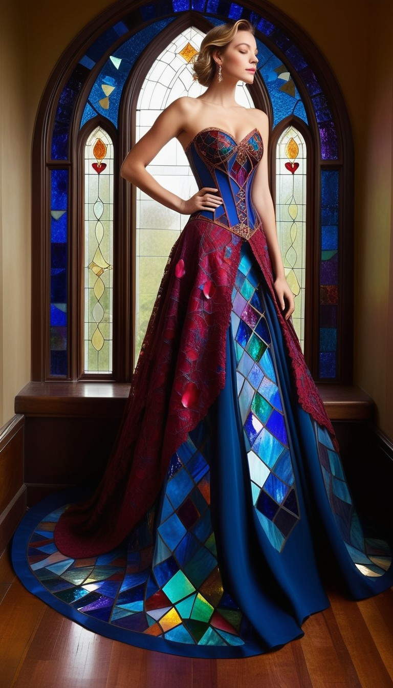 Stain Glass Dress  Moescape
