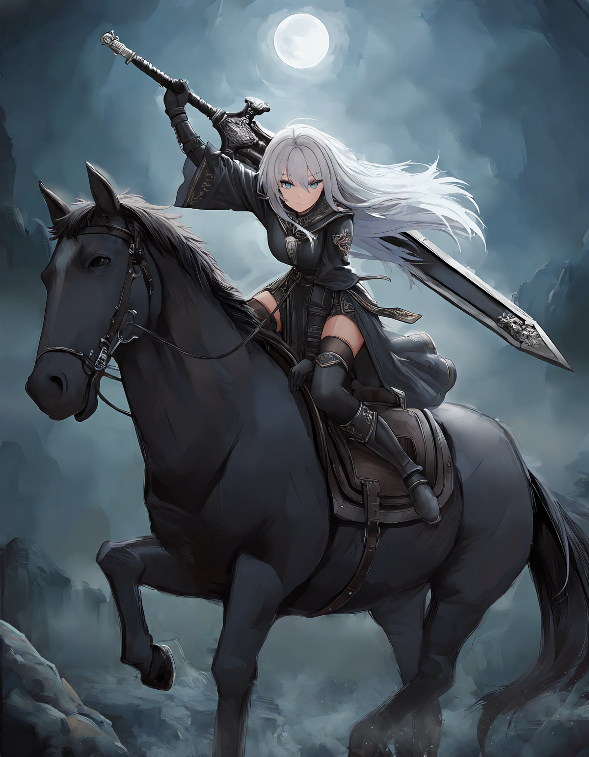 Night Rider Woman Night Rider — Moescape