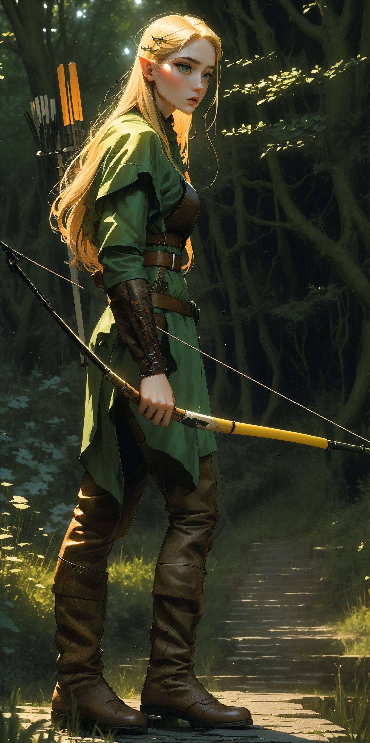 Elven hunter — Moescape