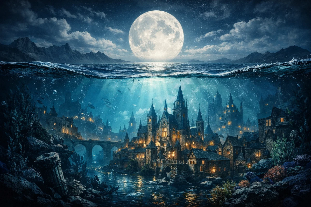 The City beneath the waves — Moescape