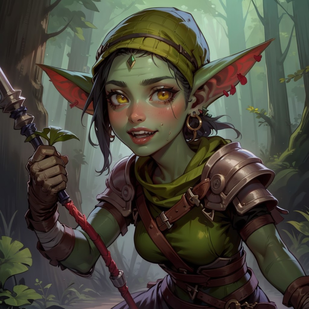 Goblingirl forest robber — Moescape