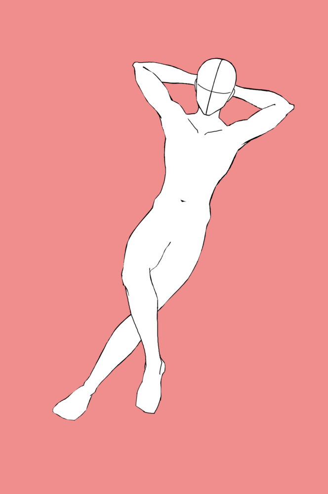 Controlnet pose reference pics: Lying down — Moescape