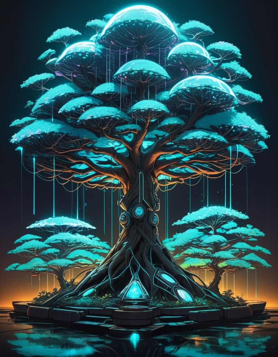 Techno-tree⚙️🌳 — Moescape