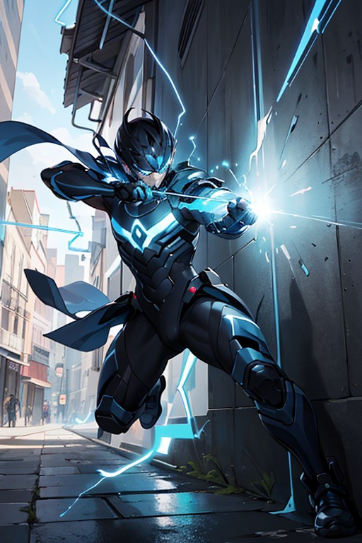 Sentai Task Force - Blue - 2 — Moescape