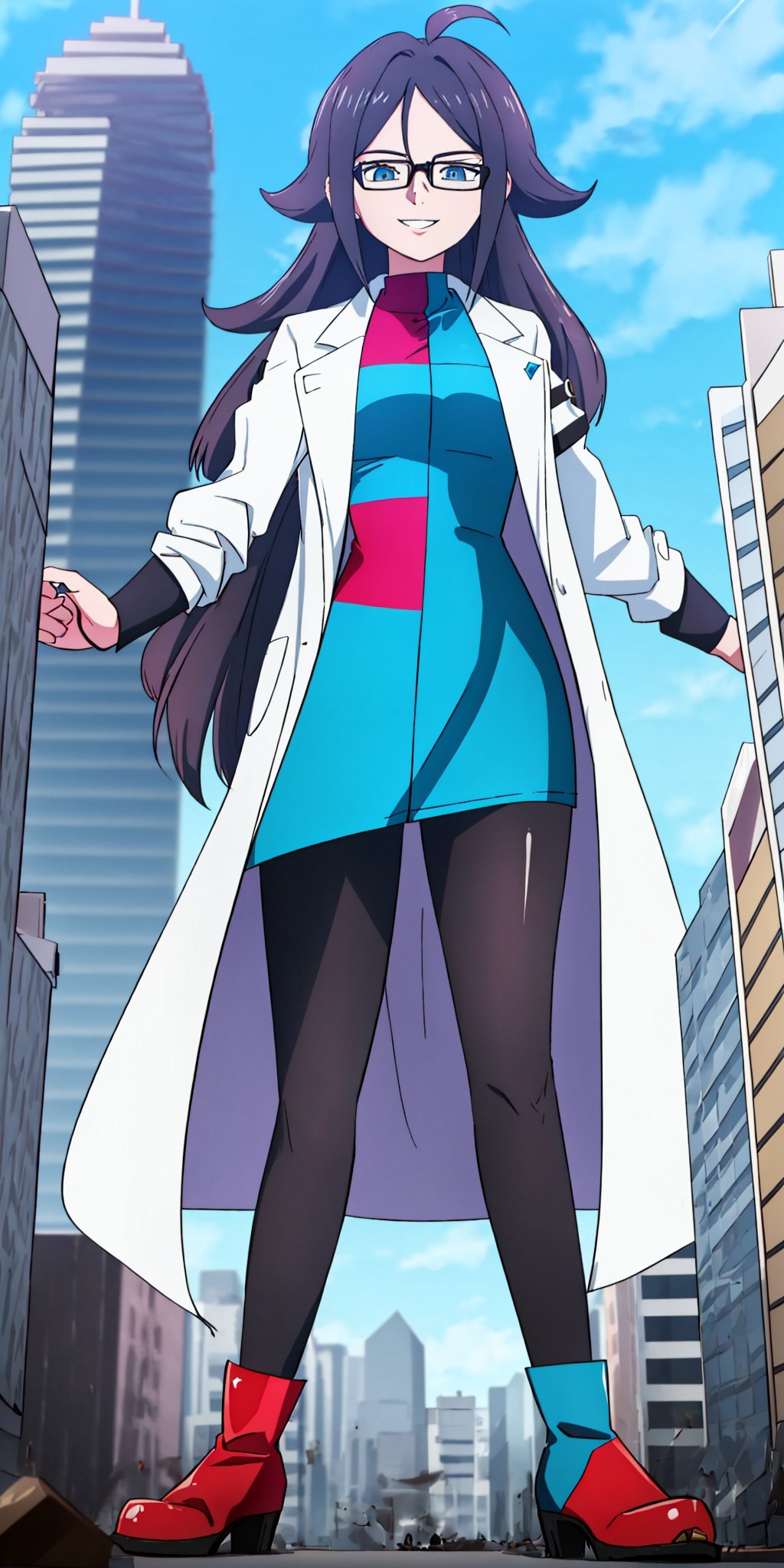 Giantess Android 21 — Moescape