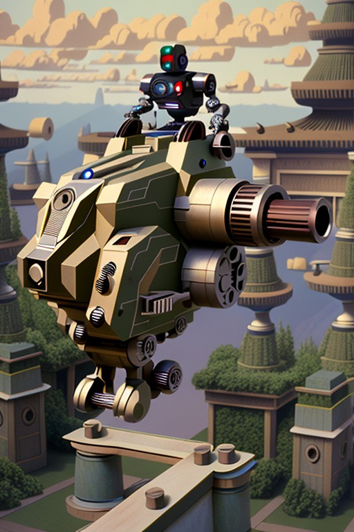 Strange Battlebot — Moescape